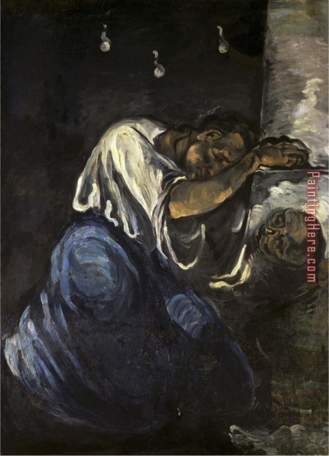 Paul Cezanne La Madeleine Ou La Douleur